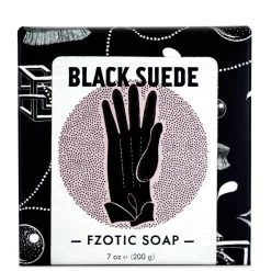 Black Suede Soap