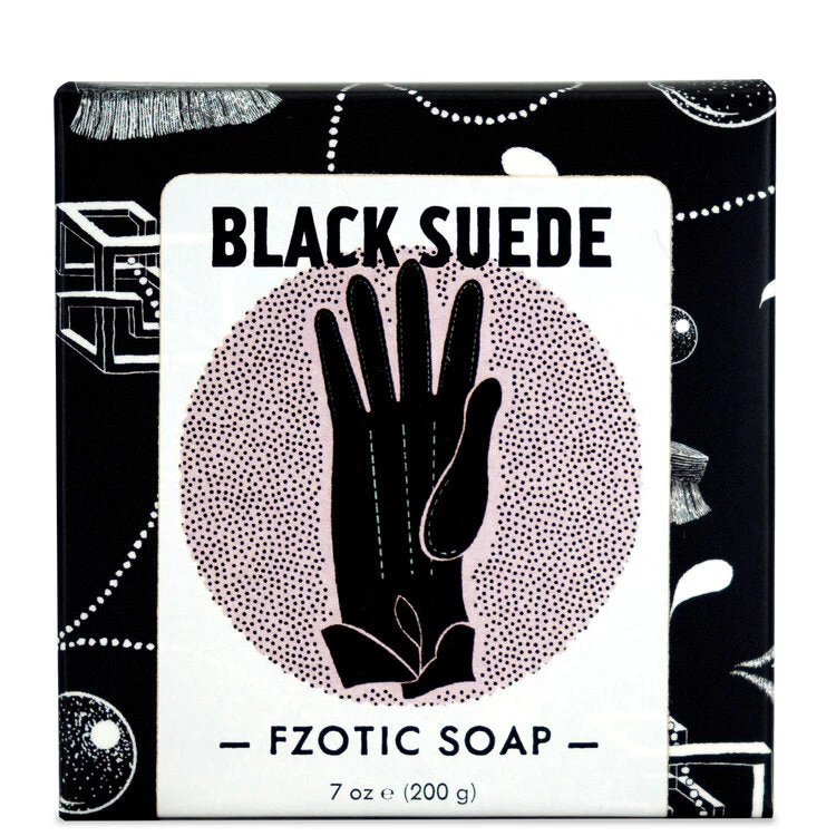Black Suede Soap