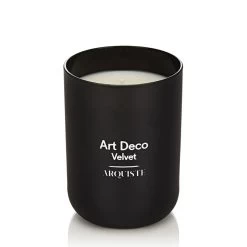 Art Deco Velvet Candle